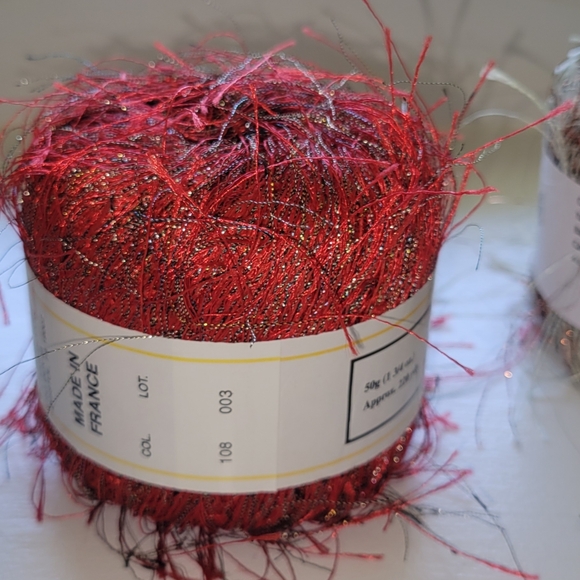 6 skeins of yarn ribbon - Picture 3 of 6